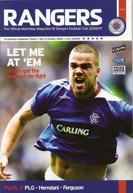 Rangers (Glasgow) FC v Inverness Caledonian Thistle